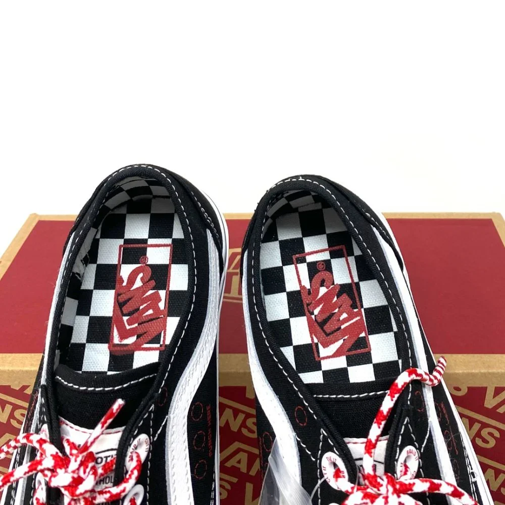 Vans Old Skool Tapered Skateboarding Checkered Women's size Canvas VN0A54F49Y4 - Picture 4 of 11